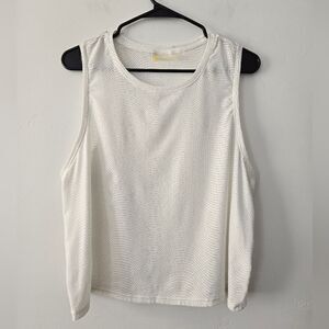 Zella Sleeveless Mesh Top NWOT